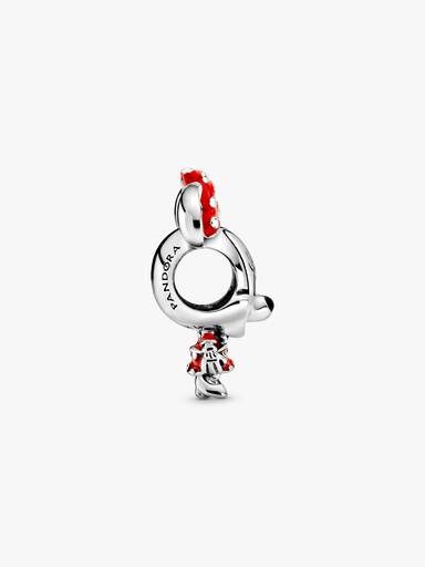 Charm Disney Minnie Mouse Vestido de Poás & Laço