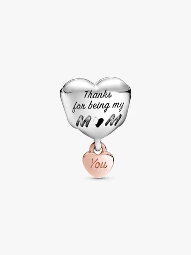 Charm Coração Eu Te Amo Mamãe