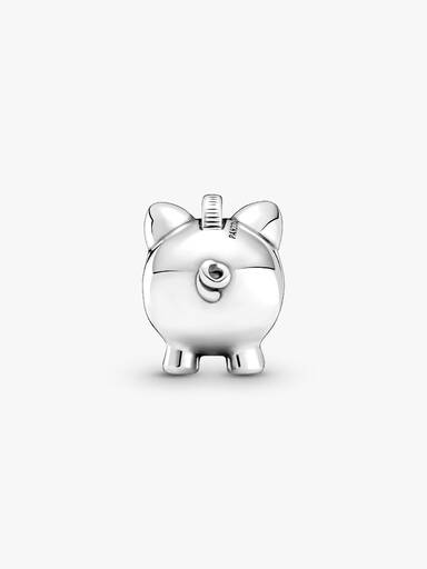 Piggy bank sterling silver charm