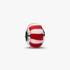 Charm de Vidro de Murano com Hortelã-Pimenta Vermelha Charm de Vidro de Murano com Hortelã-Pimenta Vermelha