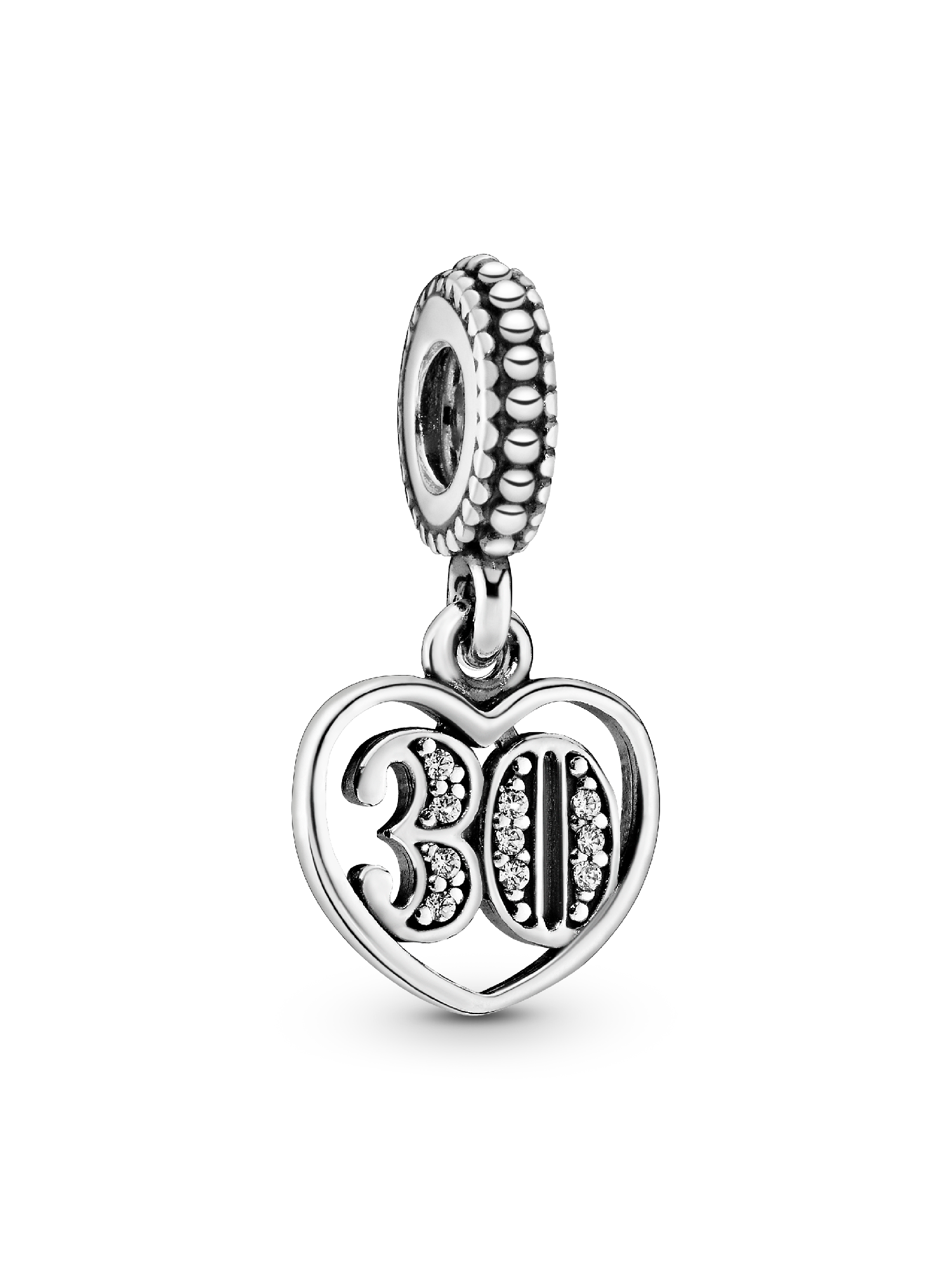 Charm Pendente Aniversário de 30 Anos