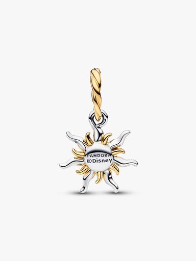 Charm Pendente de Diamante cultivado em laboratório Disney Rapunzel Flor Mágica