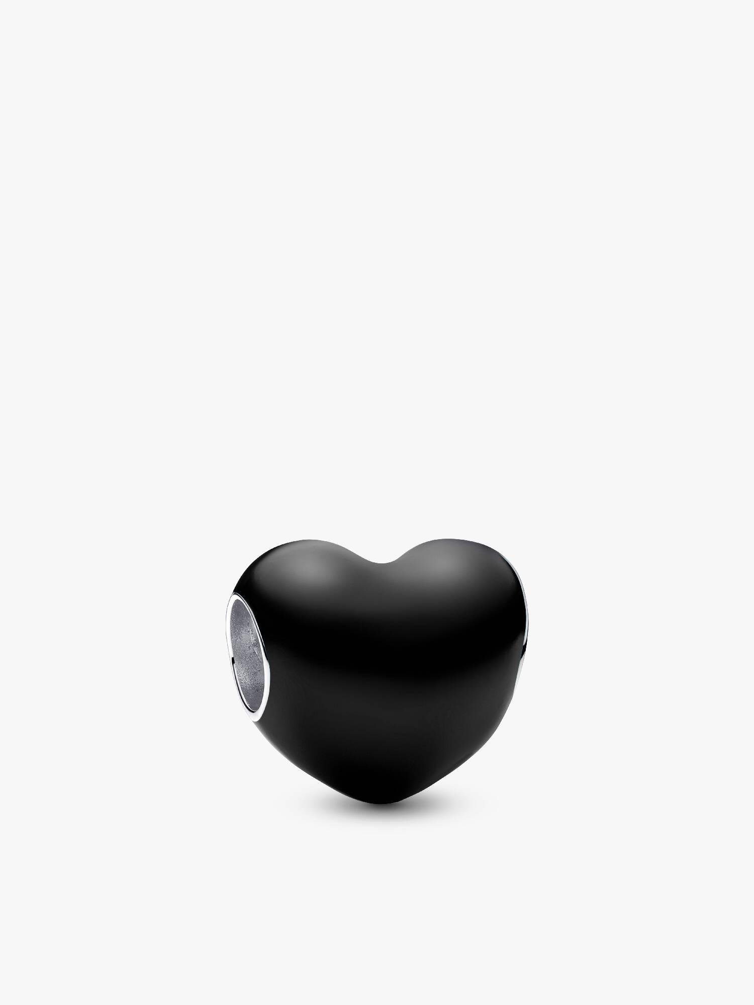 Charm de coração preto