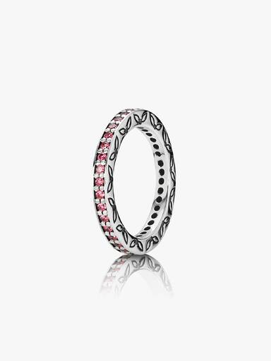 Silver ring, cubic zirconia