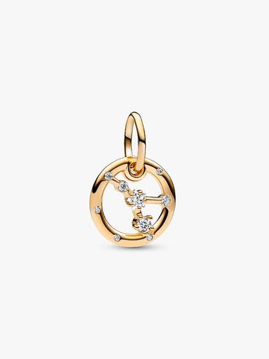 Charm pendente do zodíaco de câncer.
