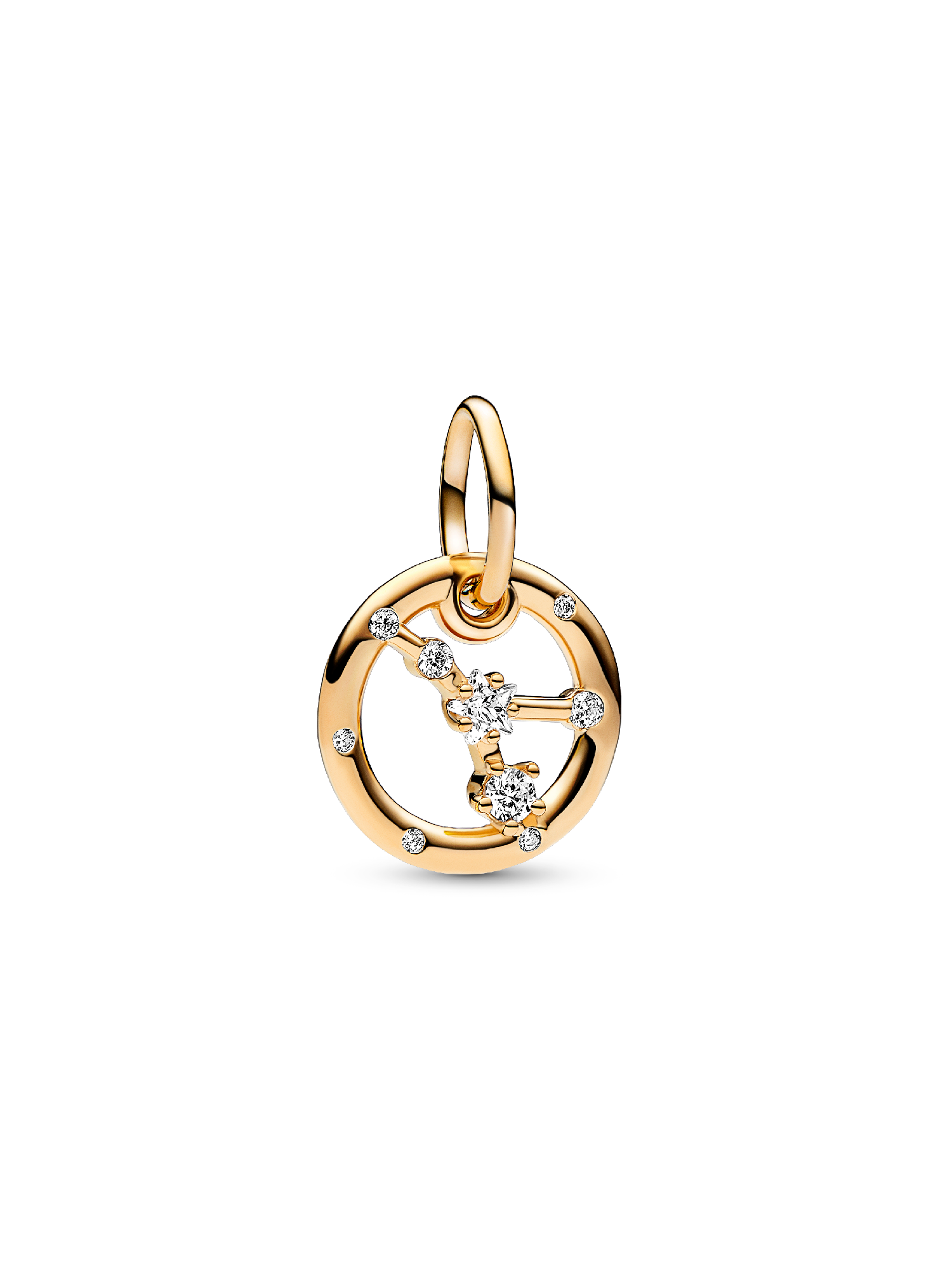 Charm pendente do zodíaco de câncer.