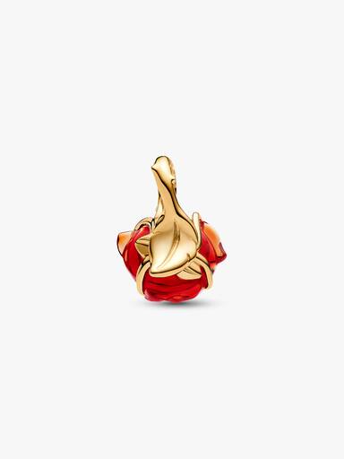 Charm pendente Rosa Encantada de A Bela e a Fera da Disney
