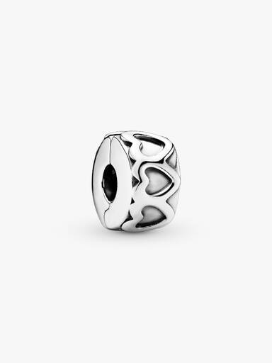 Clip charm de Corações