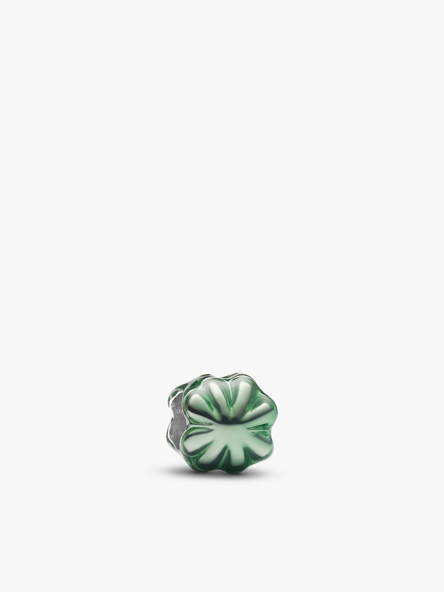 Mini Charm de Trevo Verde