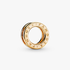 PANDORA Reflexions logo clip charm in PANDORA Shine PANDORA Reflexions logo clip charm in PANDORA Shine