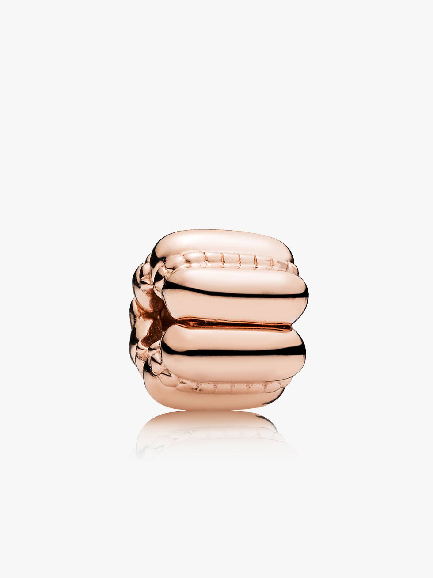 Abstract PANDORA Rose clip