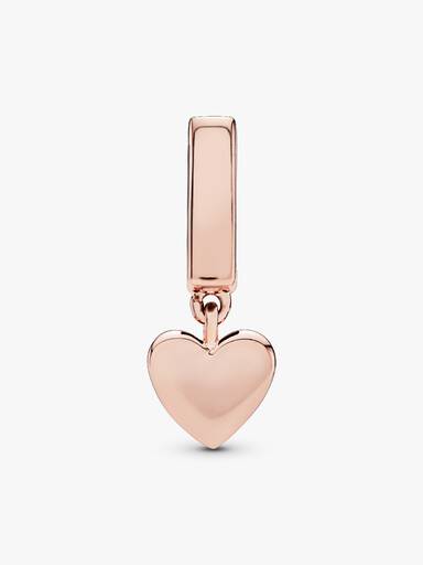 Coração Pendente Clip Charm