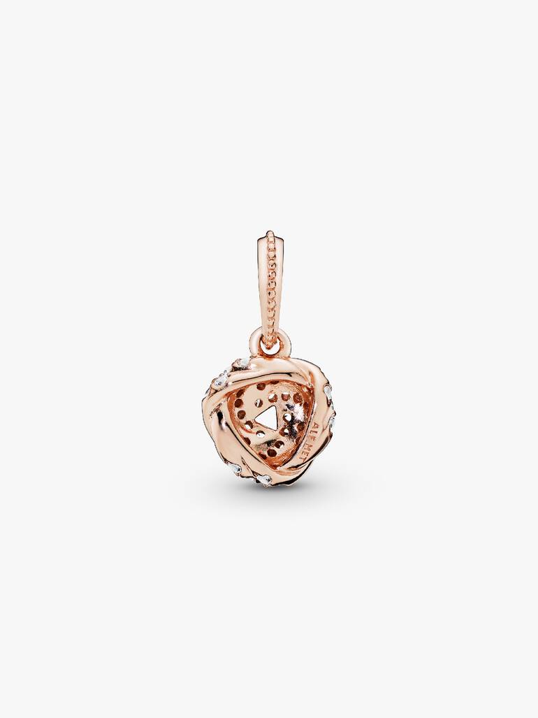 Cintilante Knot Pingente