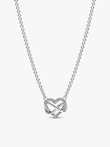 Conjunto Coração infinito Brilhante