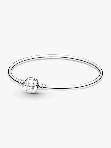 Braceletee Rígido Pandora Moments Estrelas Y Galaxia