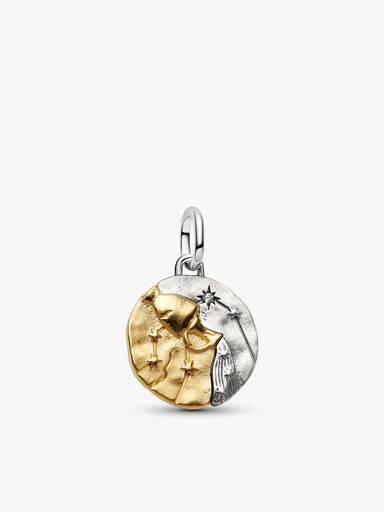 Colar com Pingente Talismã de Aquário