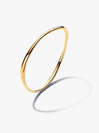 Bracelete Rígido em Forma Orgânica