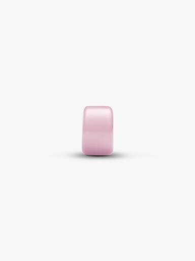 Mini Charm em Vidro de Murano Rosa