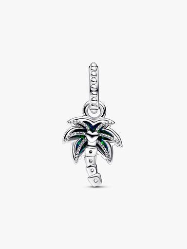 Charm pendente em palmeira verde fruta-cor