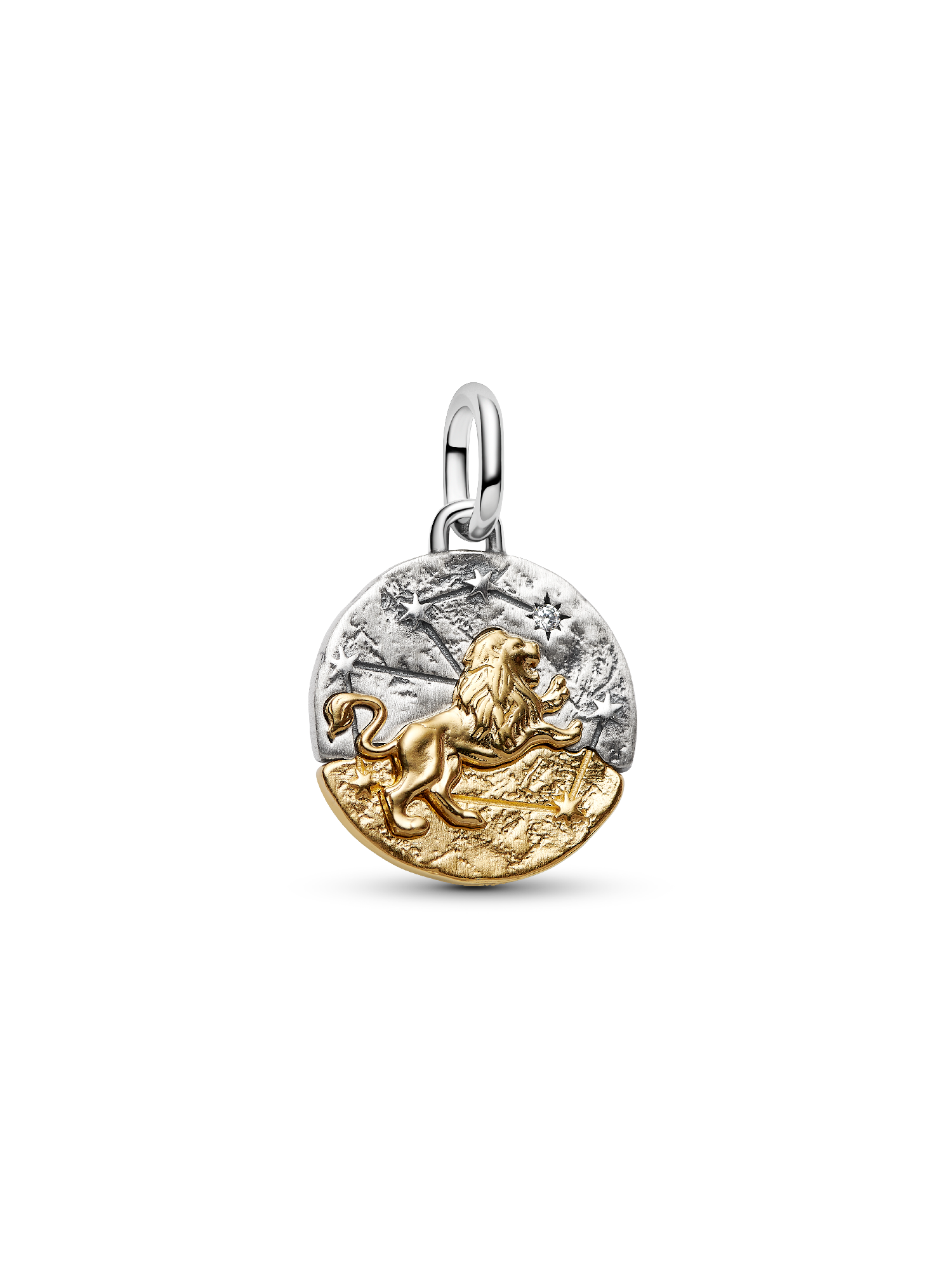 Charm Medalhão do Zodíaco do signo de Leão
