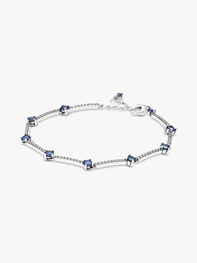 Braceletee Barras de Pavê Deslumbrante