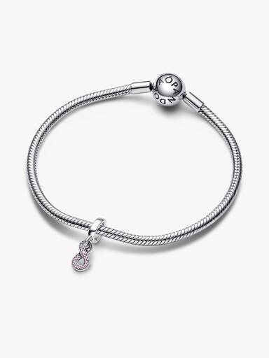 Charm Pendente de Infinito Brilhante