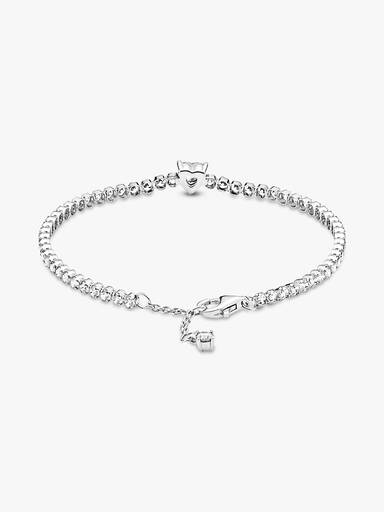 Pulseira Riviera de Coração Brilhante