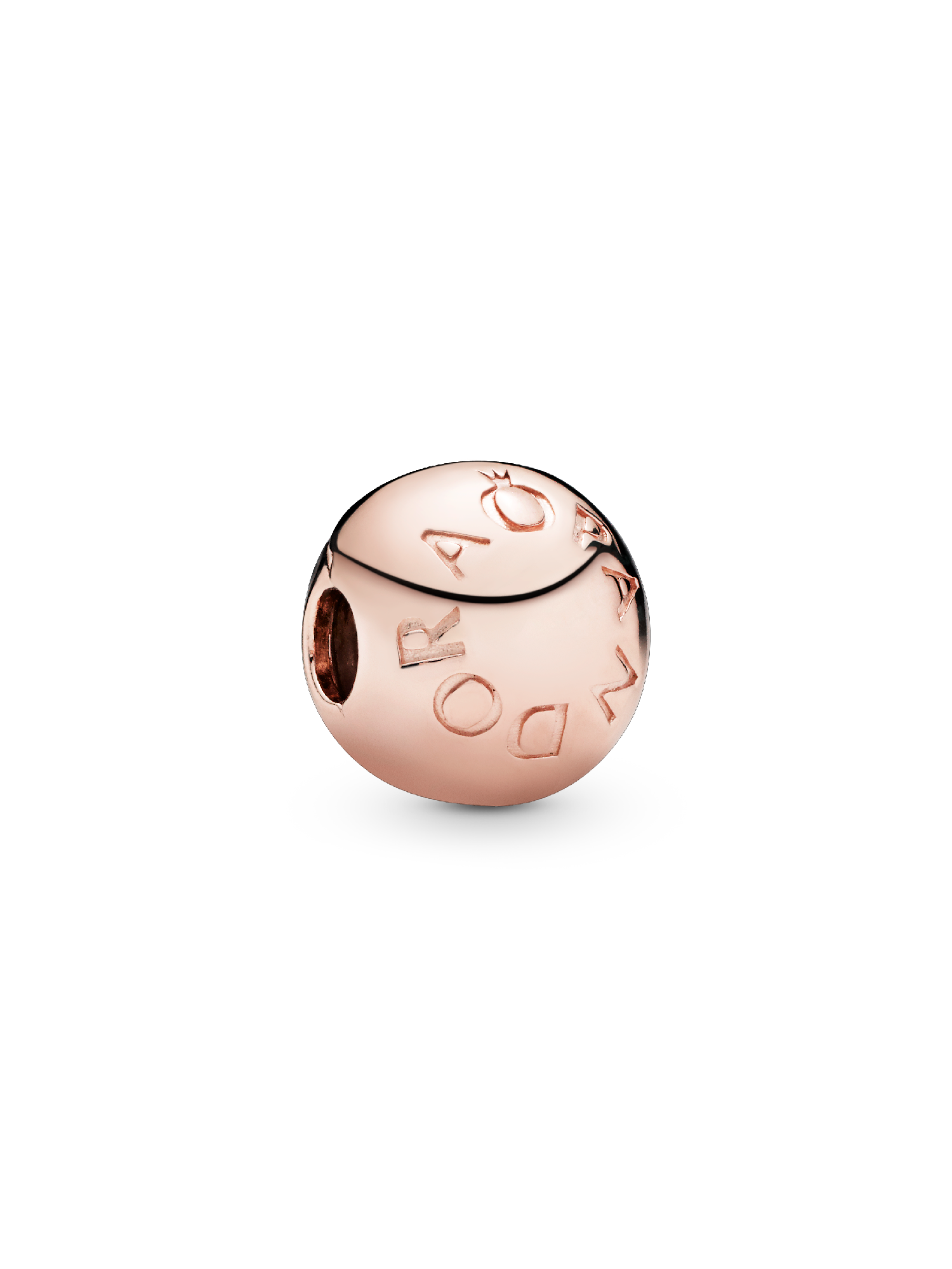 Logo PANDORA Rose clip
