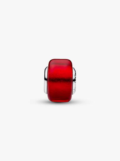 Mini Charm de Vidro Murano Vermelho