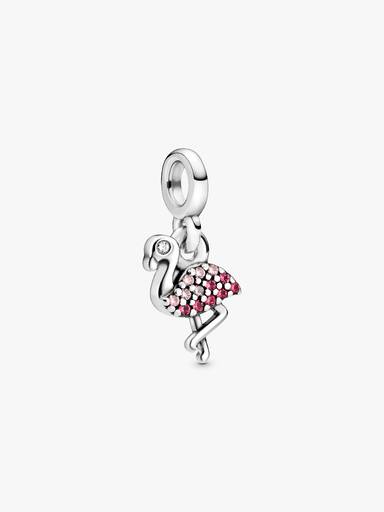 Pandora ME Rosa Flamingo Mini Charm Pendente