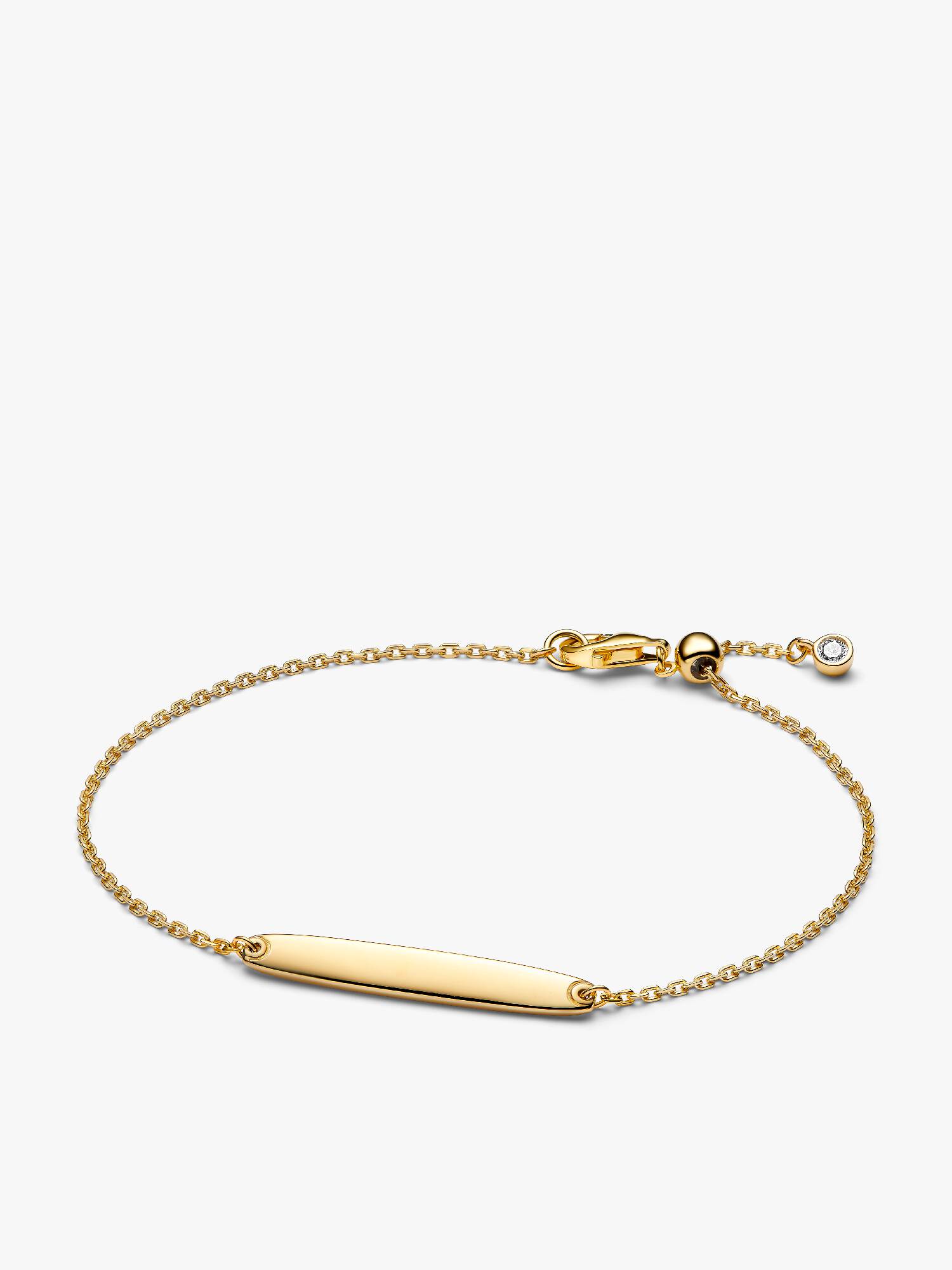 Pulseira Corrente com Barra Gravável