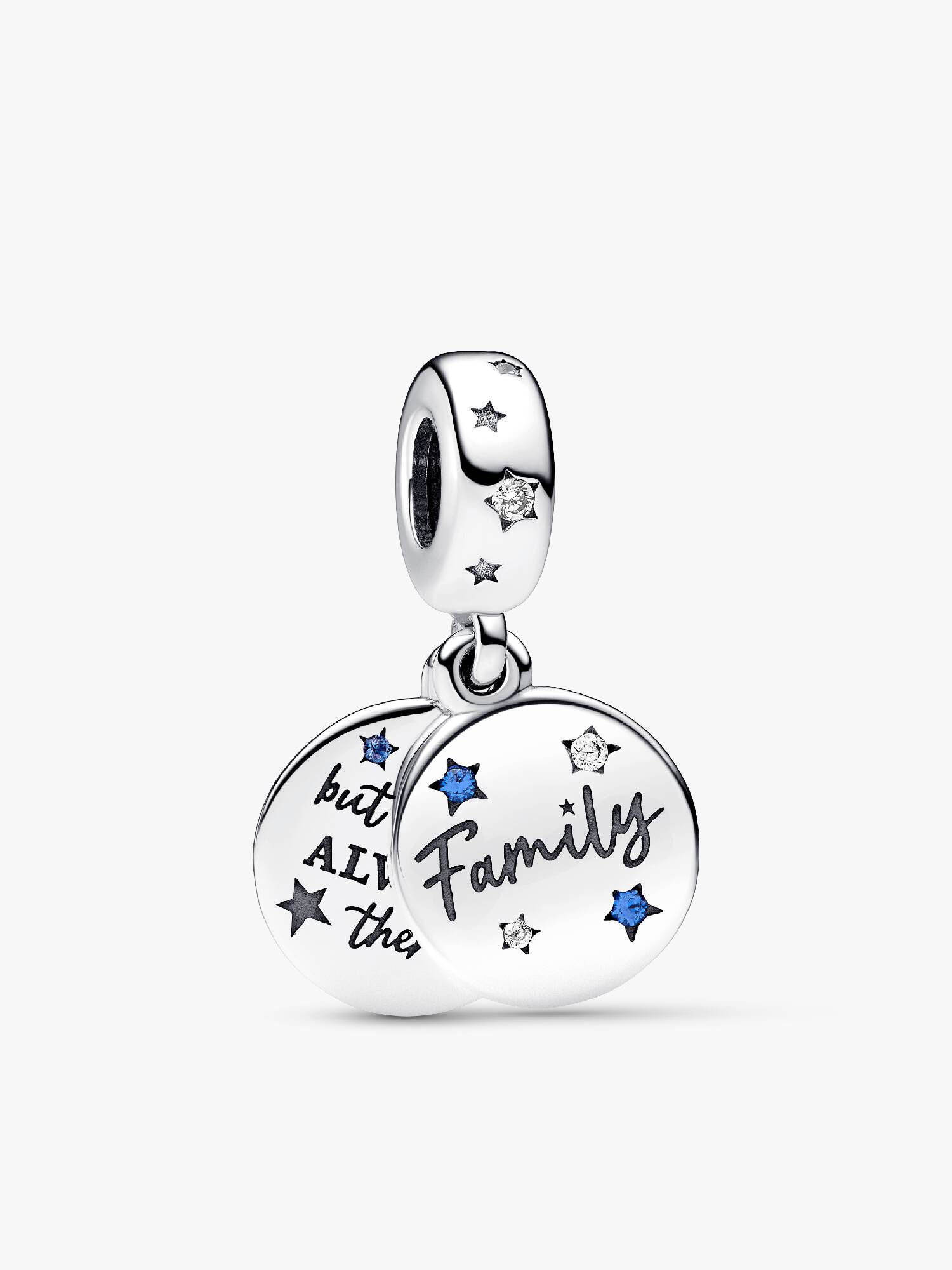 Charm Pendente Duplo Amor de Familia