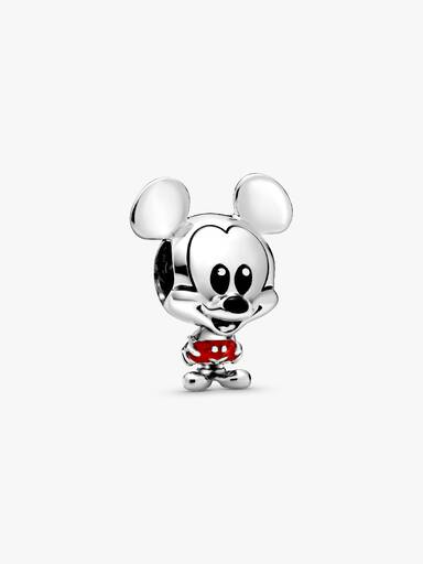 Charm Calças Vermelhas do Mickey Mouse