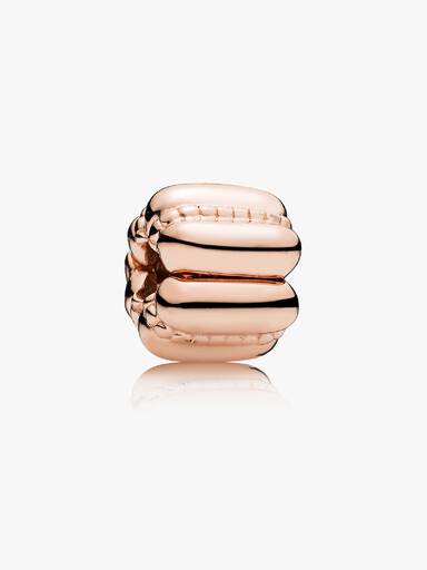 Abstract PANDORA Rose clip