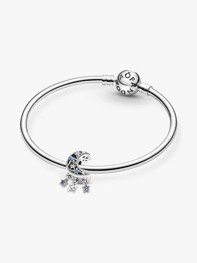 Charm Estrela e Lua Crescente