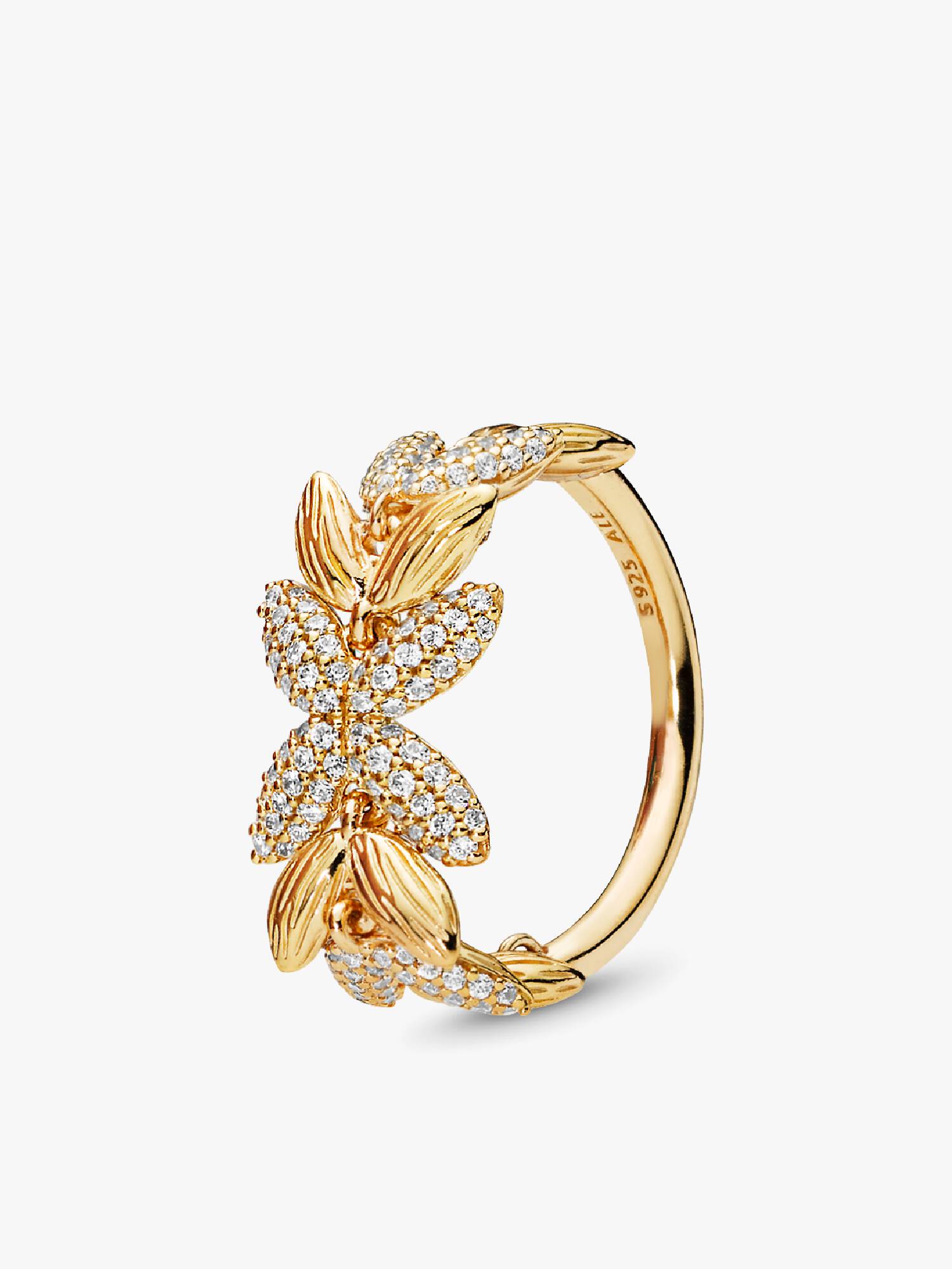 Anel Limited Edition Circle of Seeds, Pandora Shine™ e Zircônia Cúbica Transparente