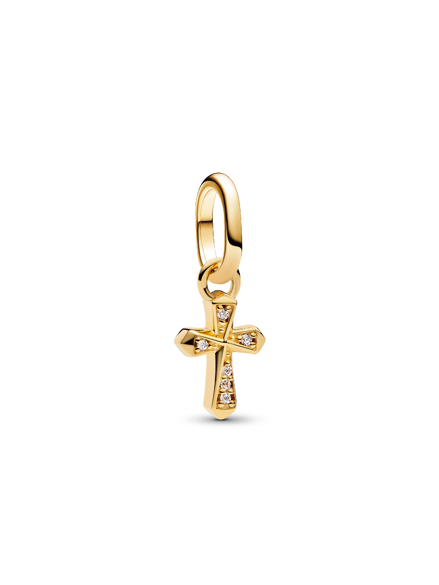 Mini Charm Pendente Cruz Brilhante