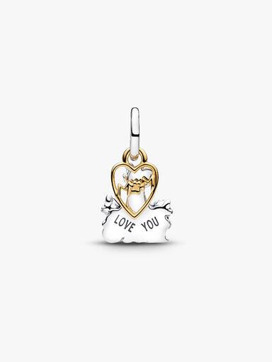 Charm pendente da Duquesa e dos gatinhos de “Aristogatas” da Disney.