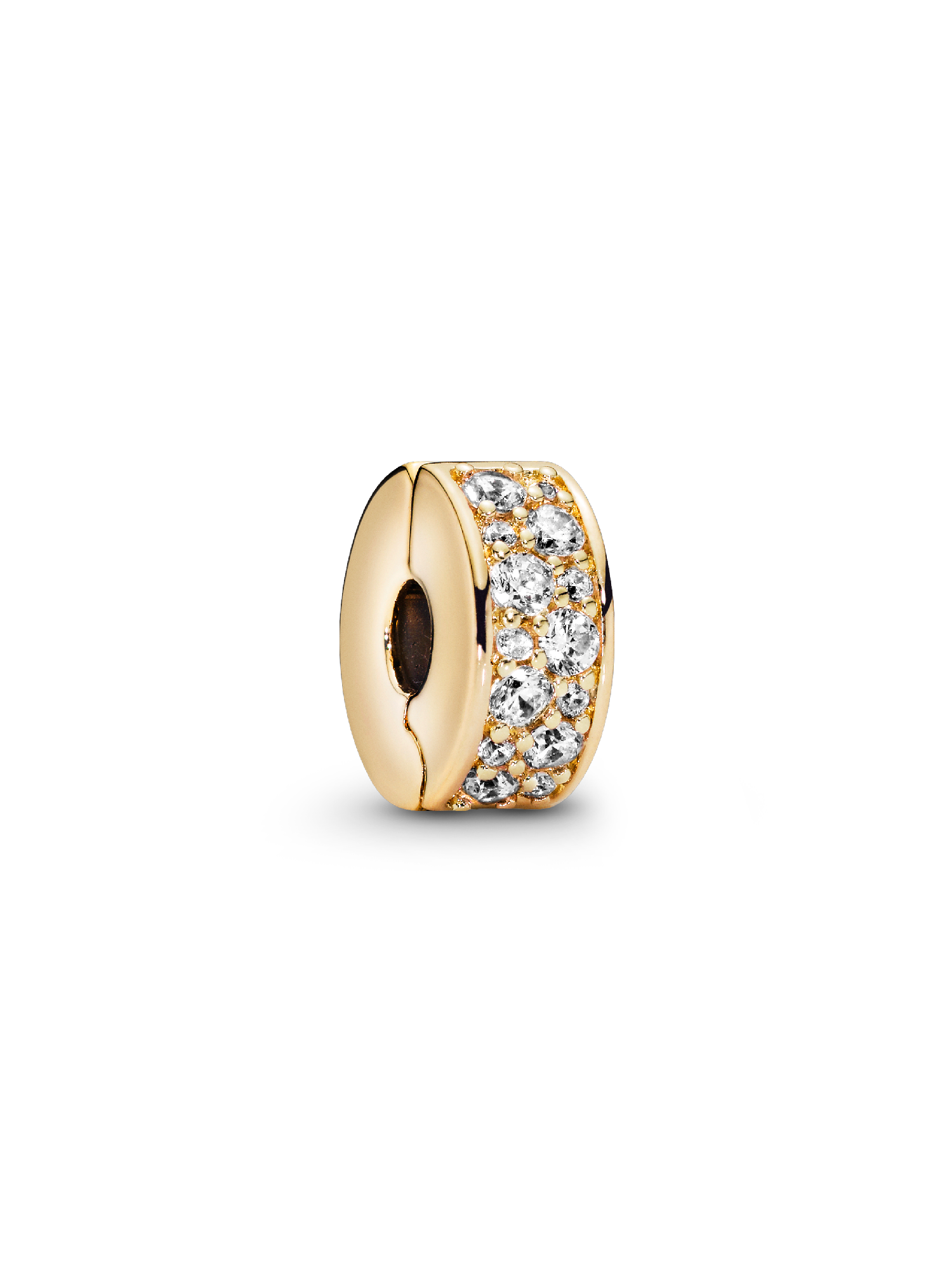 Clip Charm Pavé Transparente