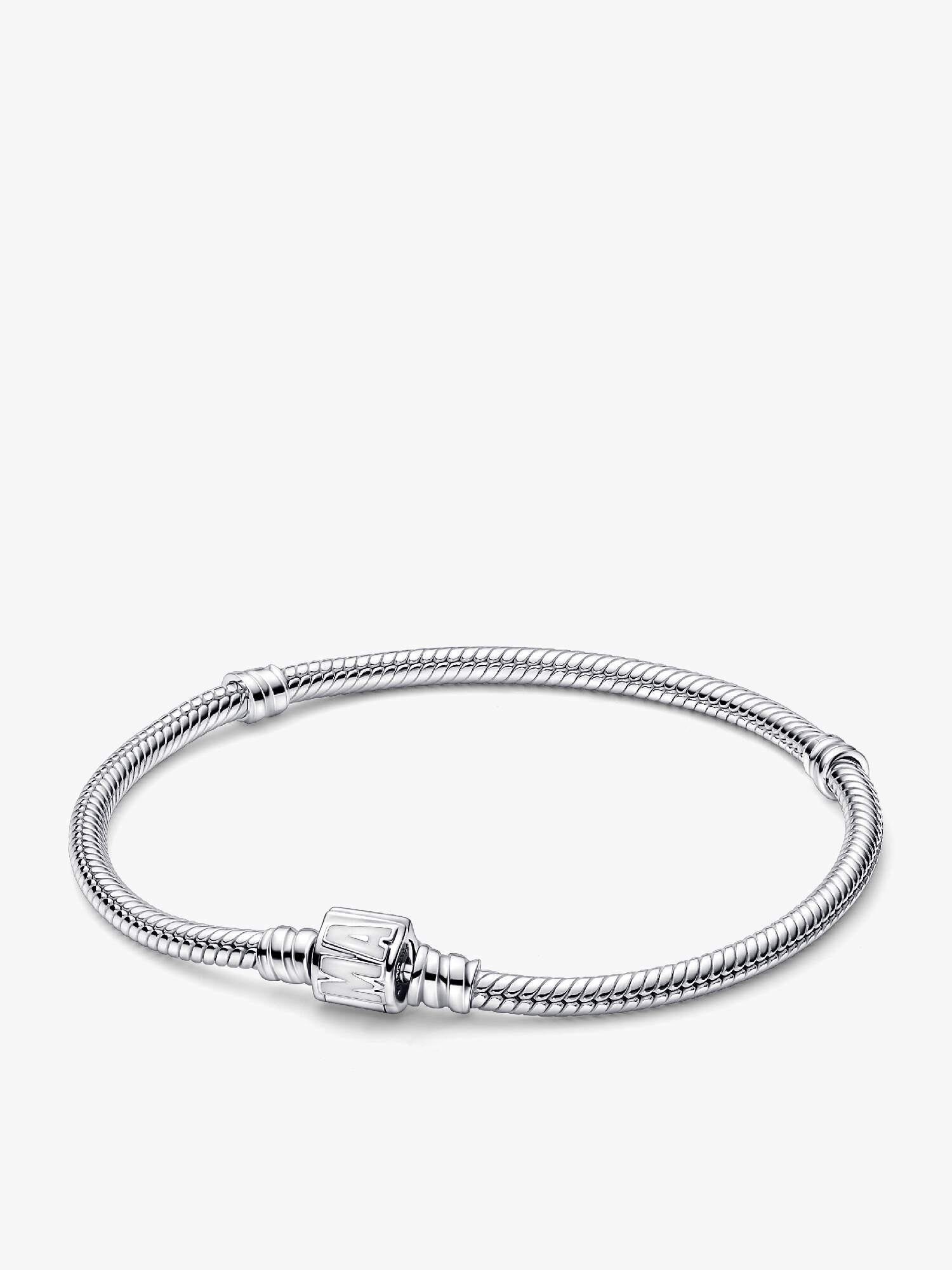 Pulseira Corrente Snake com Fecho com Logotipo de Marvel