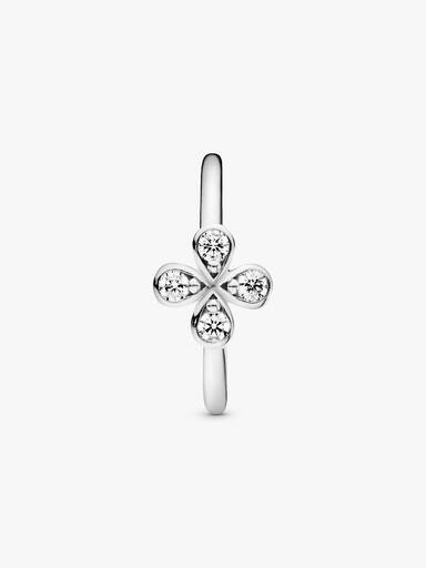 Anel Four-petal Flor