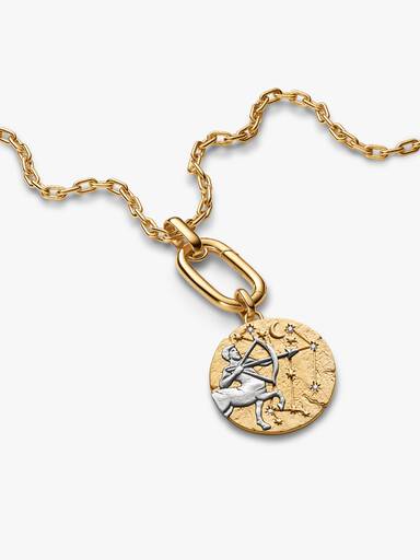 Charm Medalhão Maxi do Zodíaco do Signo de Sagitário