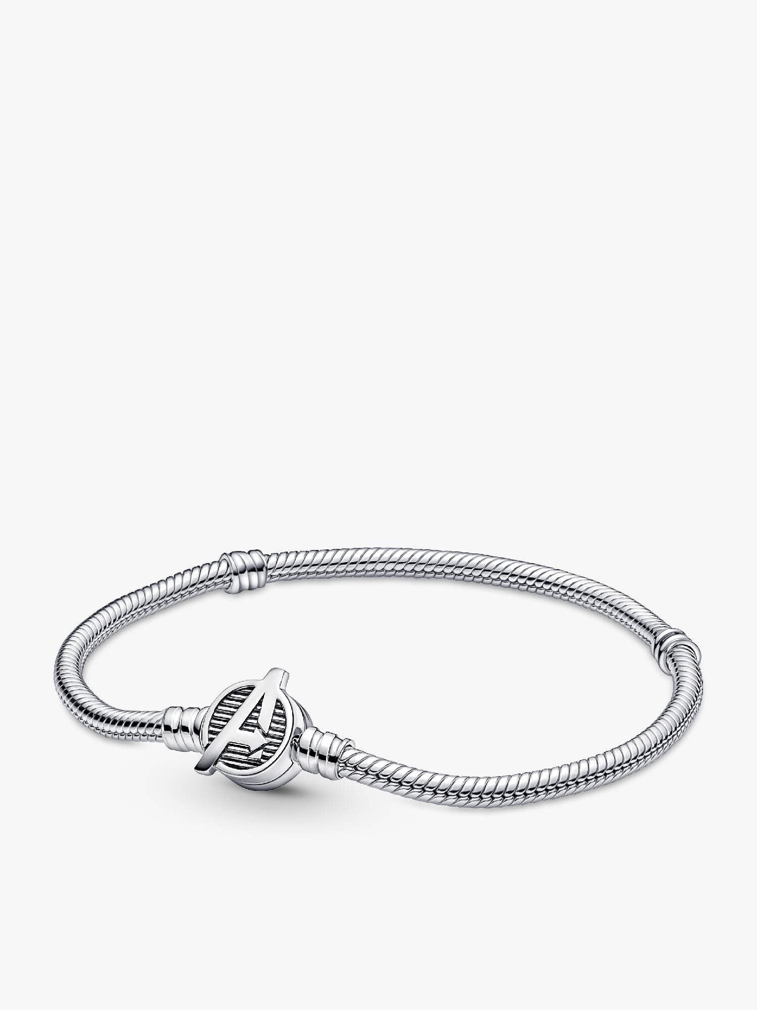 Pulseira Corrente Snake com Fecho dos Vingadores