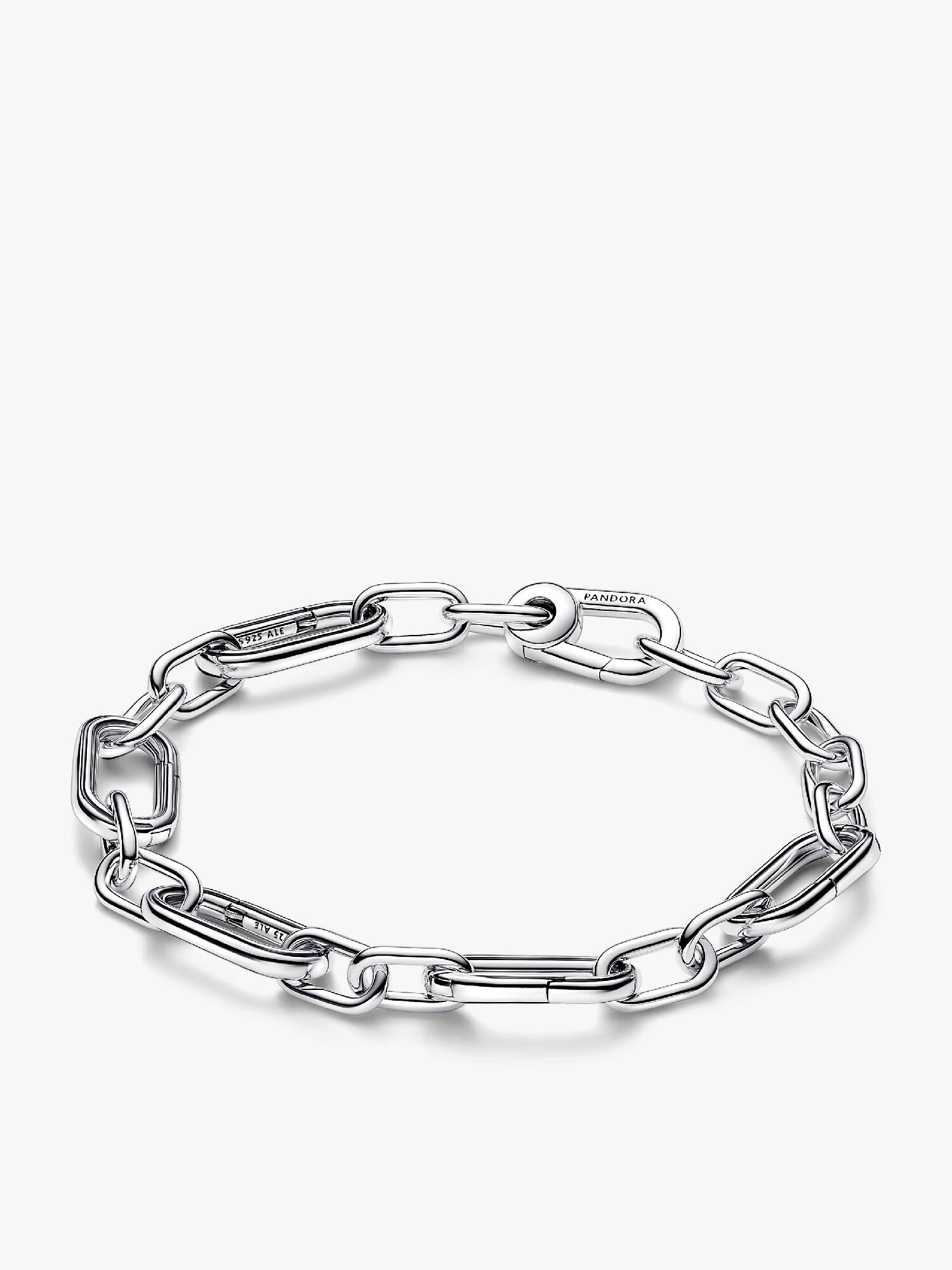 Pulseira Corrente de Elos com Elos Alternados