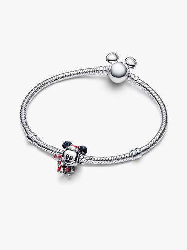 Charm de ano novo do Mickey Mouse da Disney