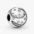Moon and stars silver clip with cubic zirconia Moon and stars silver clip with cubic zirconia