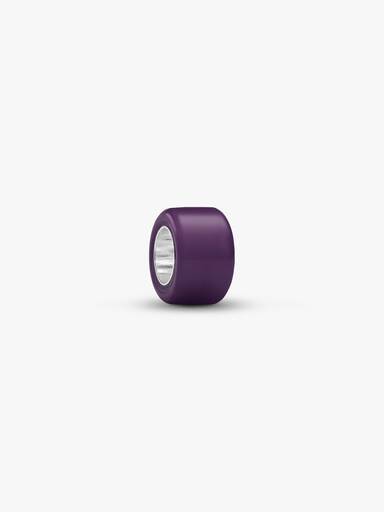 Mini charm de Vidro de Murano Roxo