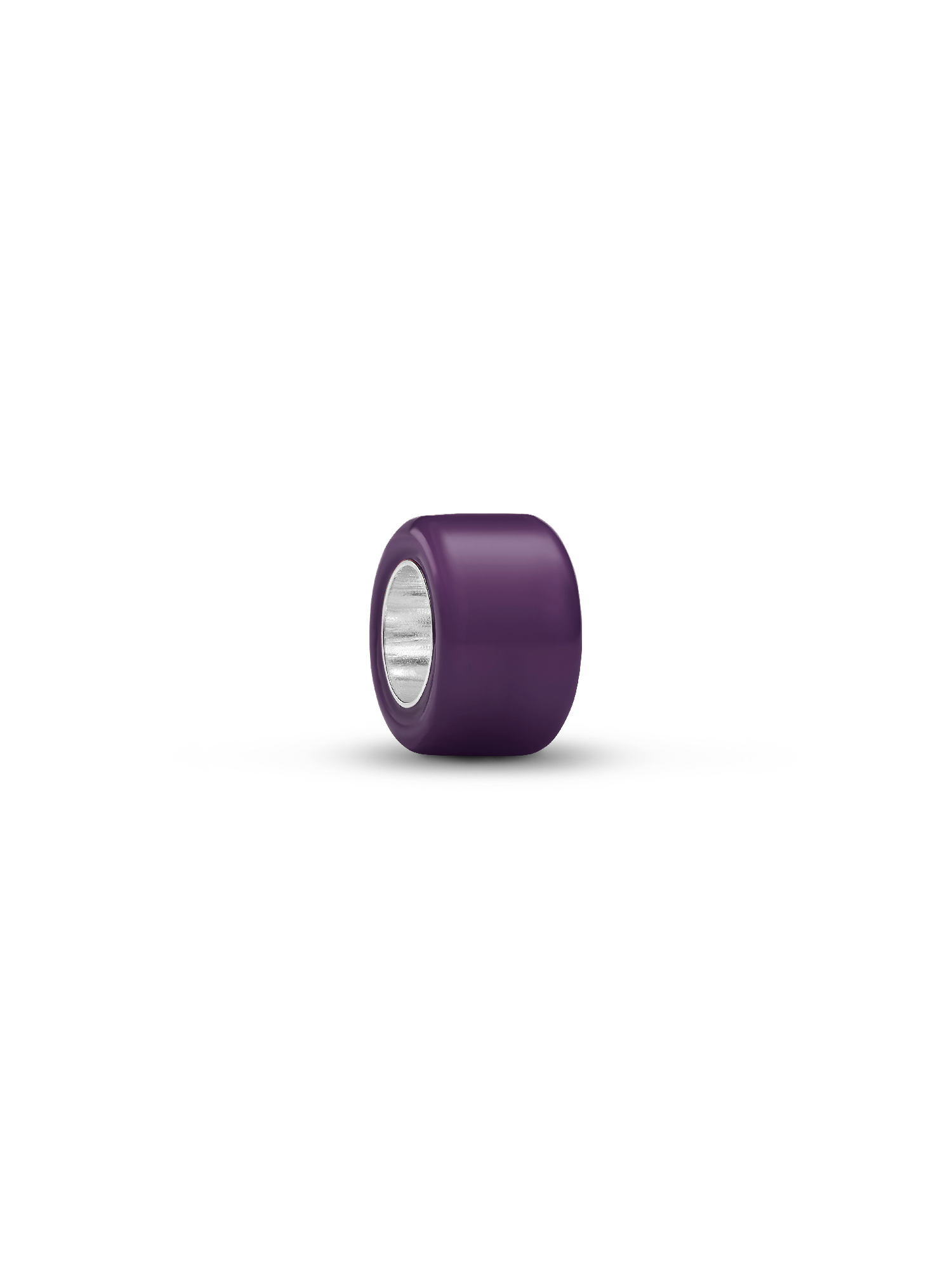 Mini charm de Vidro de Murano Roxo