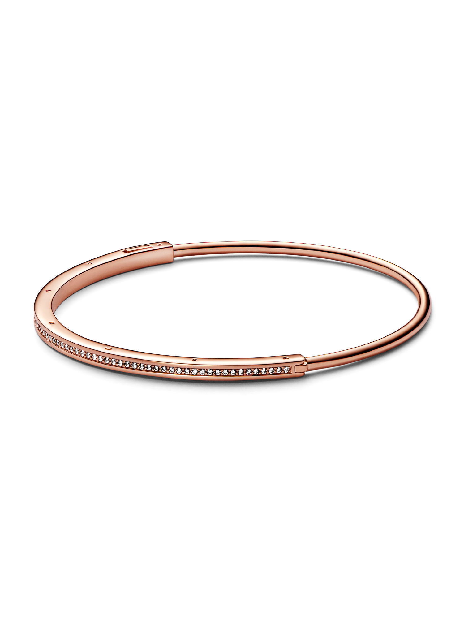 bracelete Pandora Signature I-D Pavé