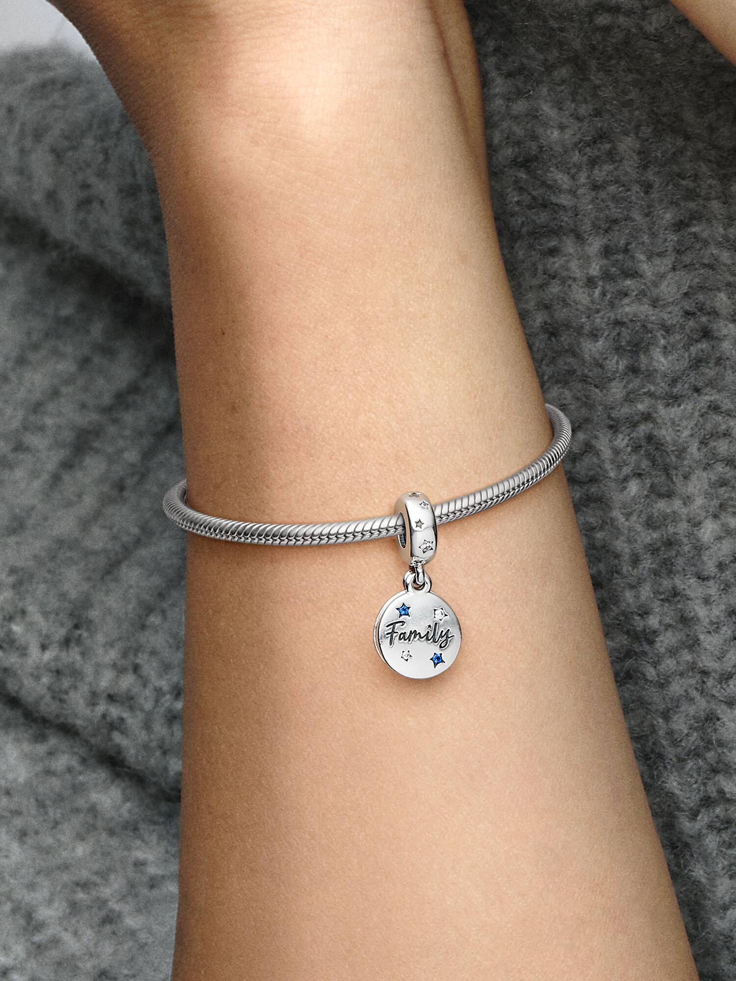 Charm Pendente Duplo Amor de Familia